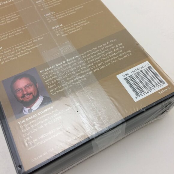 The Great Courses The New Testament Guidebook & 12 DVDs Sealed University Level - Picture 6 of 7